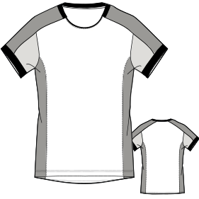 Fashion sewing patterns for MEN T-Shirts T-Shirt 9348